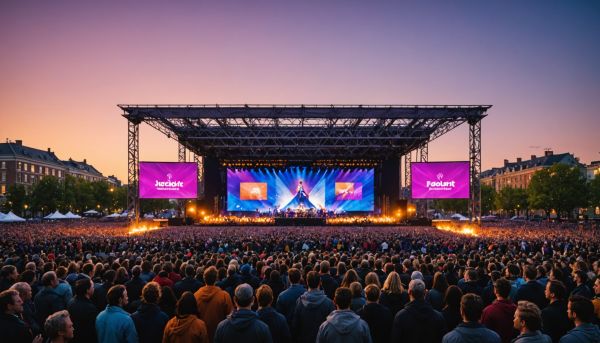 Concerts en plein air et fêtes nationales mémorables